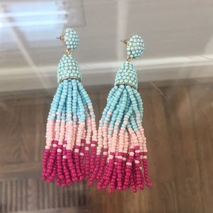Bauble bar Granita Tassel earrings in ombré
